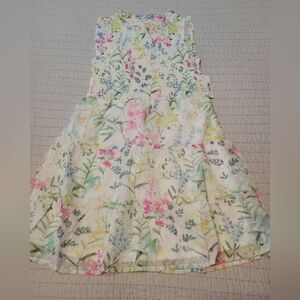 Gymboree Floral Dress with Pink and Blue Accents Girls Size 10 NWT
